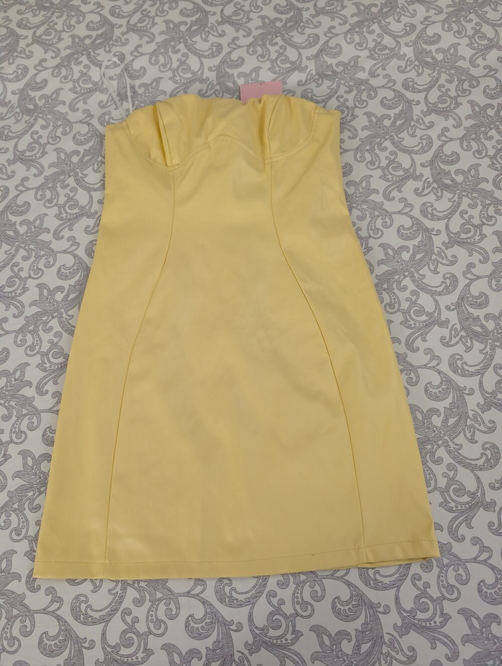 nwt hello molly faux vegan leather dress